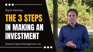 The 3 Steps in Making an Investment